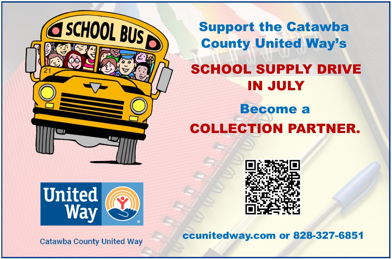 United Way School Supply Drive Partners