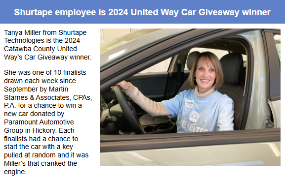 United Way newsletter 